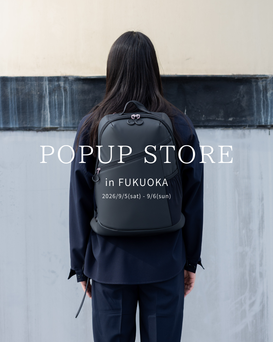 初・福岡POPUP開催のお知らせ 9/5(土)-6(日)