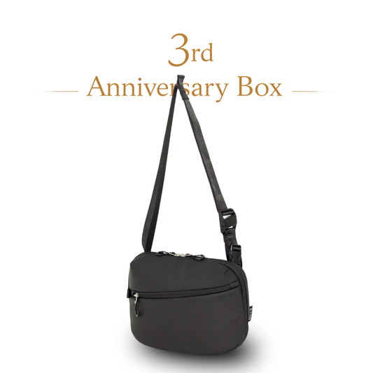 Flat-body bag-3rd Anniversary Box