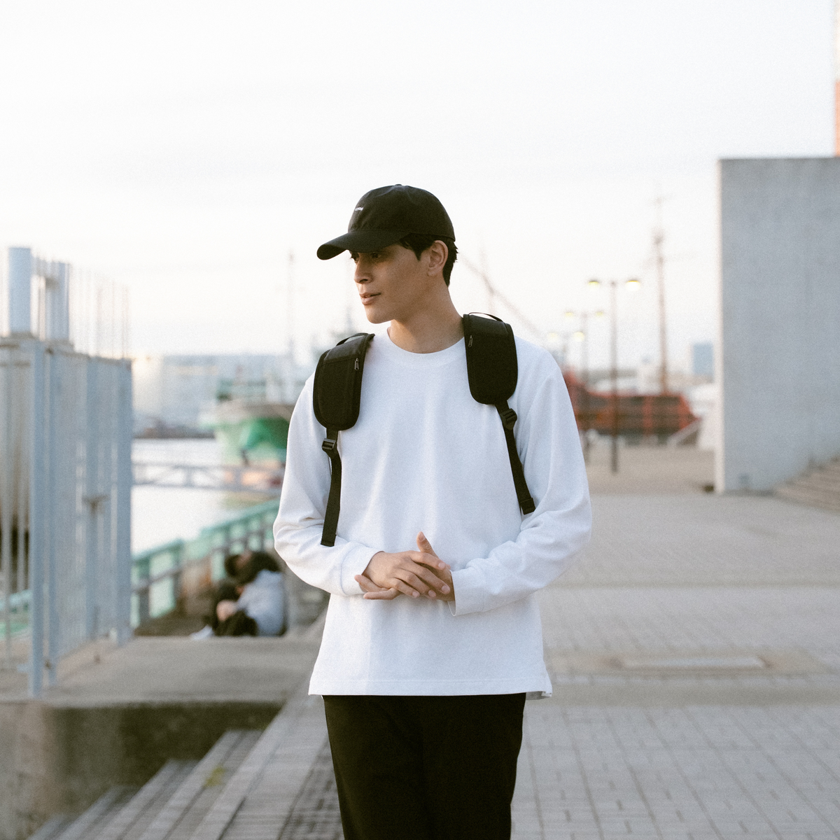 <div class="metafield-rich_text_field"><h3>被った形でスマートに見える</h3></div>